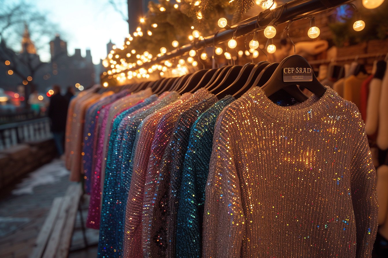 Découvrez les tendances avec les pulls pailletés pour femme