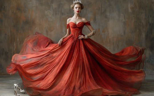 Comment styler votre robe de princesse rouge pour toutes les occasions