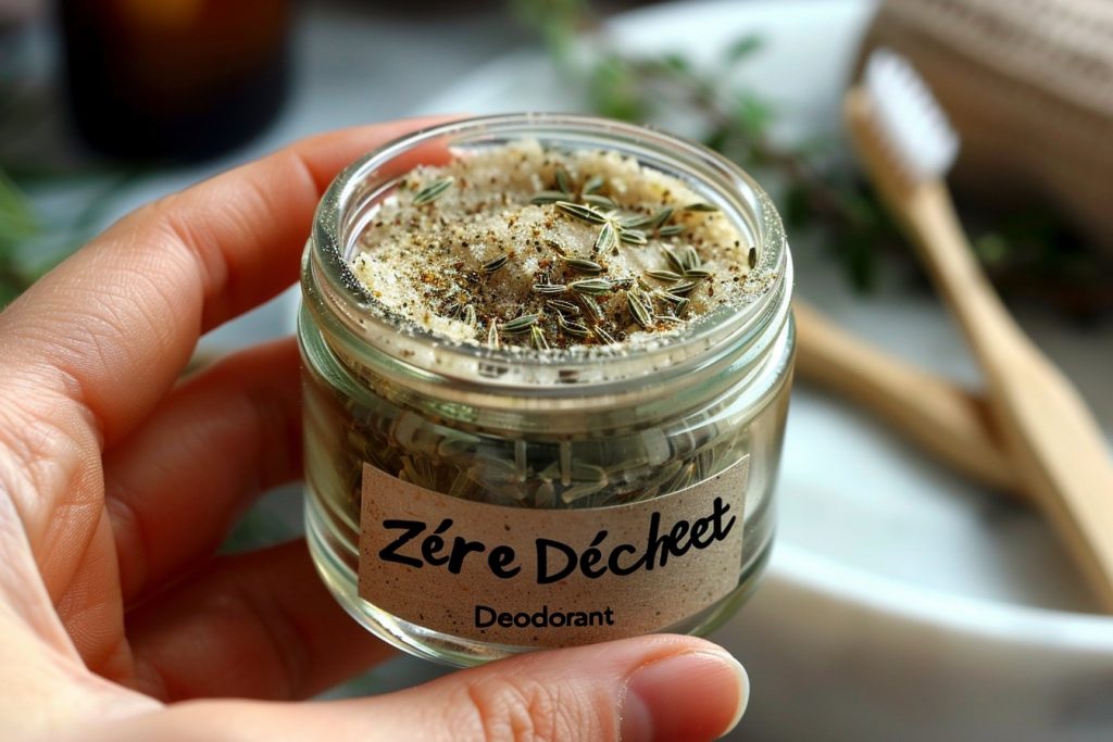 Adoptez le zéro déchet avec un déodorant naturel à la nigelle pure