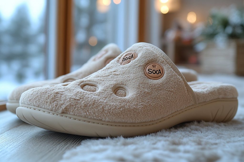 Trouvez le parfait équilibre entre confort et petit prix avec nos chaussons chauds pour femme