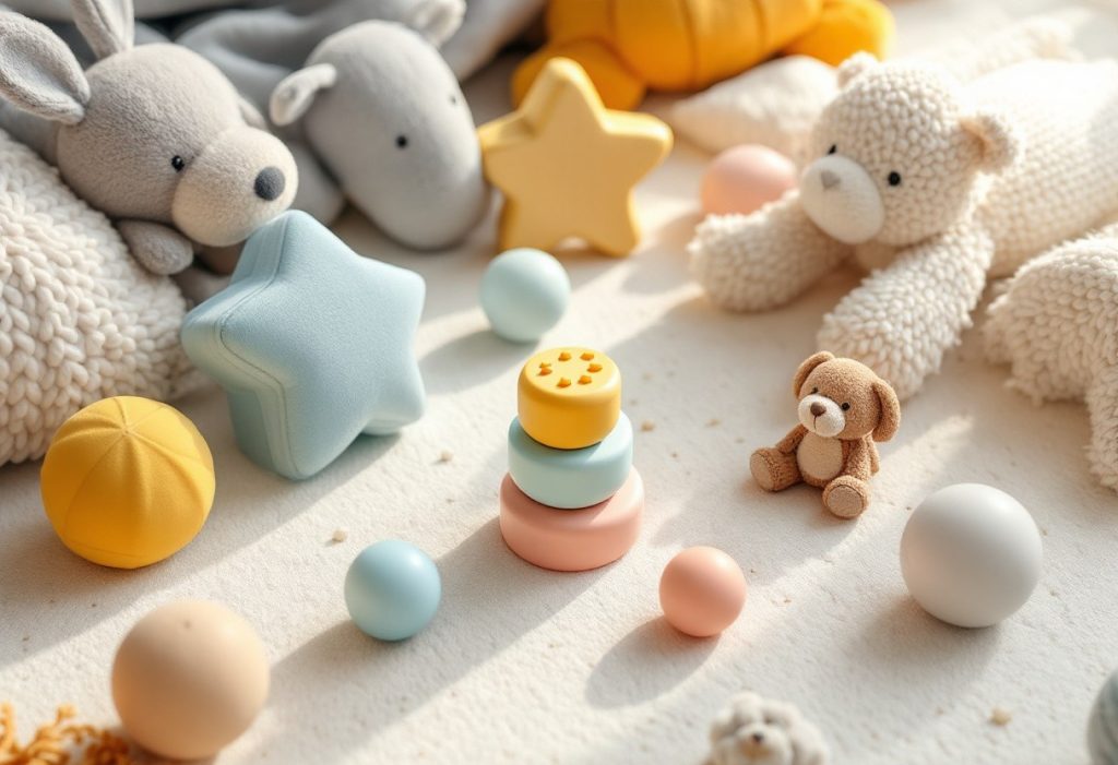 Des jeux dès 6 mois : une sélection de jouets adaptés au développement de votre enfant