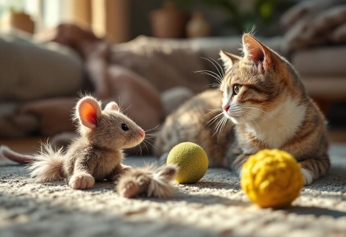 Les jouets incontournables pour votre chat : bien choisir pour éveiller son instinct
