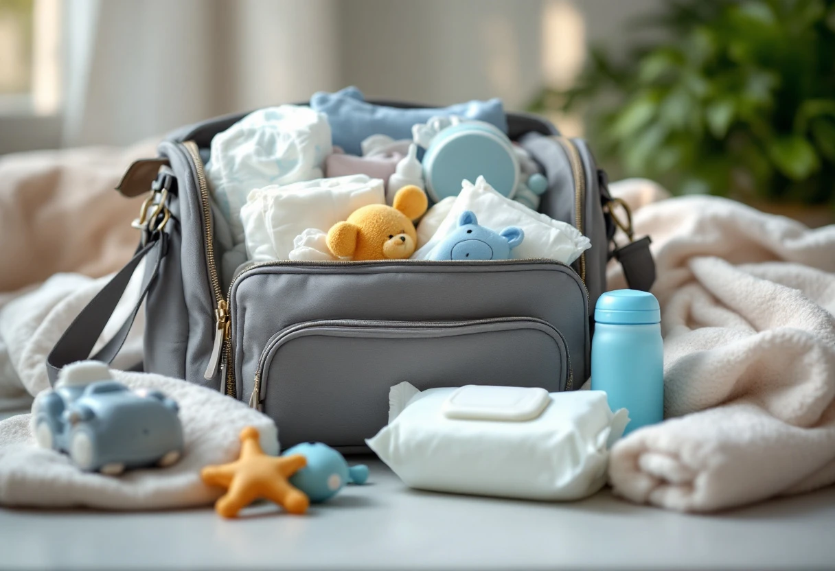 Les indispensables du sac à langer pour des sorties sereines avec bébé