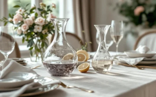 Les carafes dans l’histoire de la table française&nbsp;: élégance, utilité et traditions