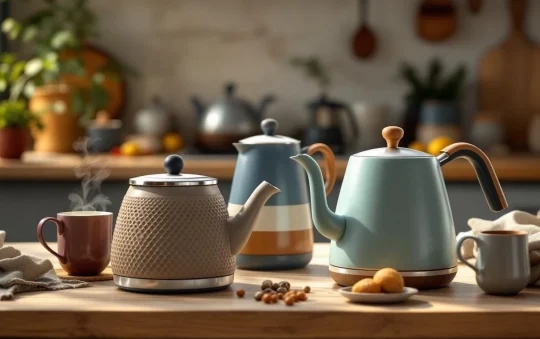5 bouilloires compactes idéales pour les petits espaces ou les studios