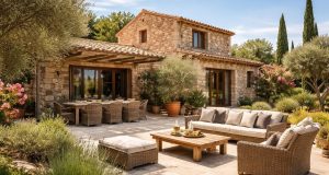 découvrez comment créer une villa corse authentique avec une terrasse intégrée et des pierres de pays, pour une ambiance méditerranéenne chaleureuse et naturelle.