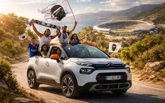 Diaspora corse : Citroën C3 Aircross préférée des insulaires pour rallier les stades de football