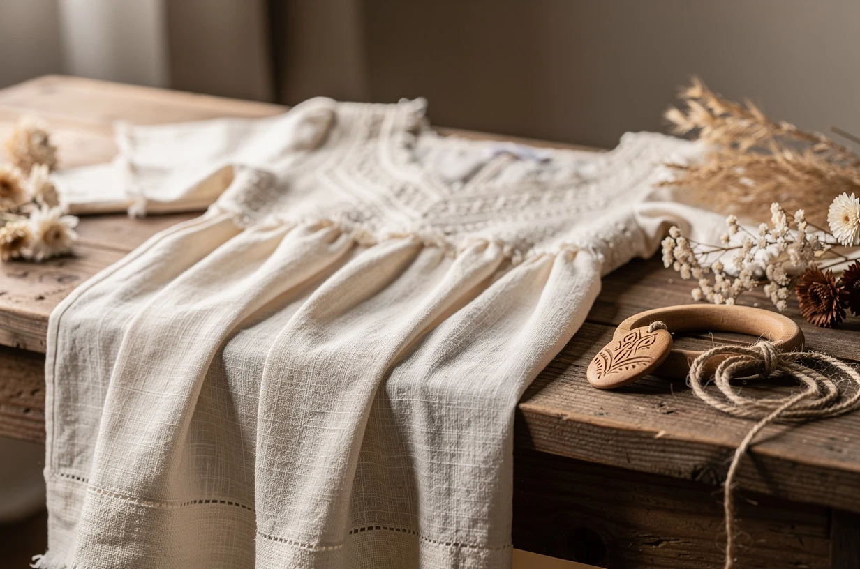 Matières naturelles dans la mode bohème : focus sur le coton bio