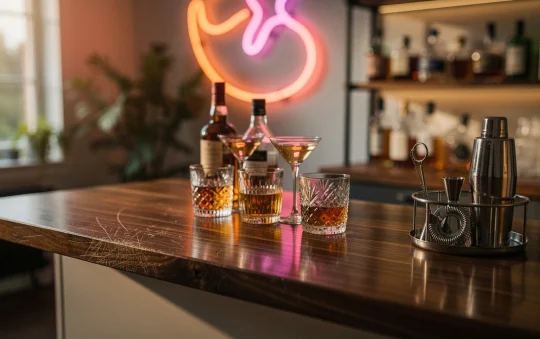 Le néon, l’atout décor pour votre bar maison