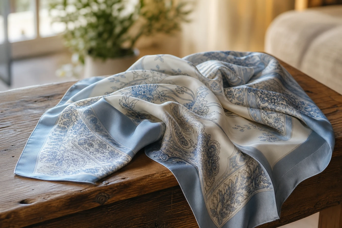 Foulard en soie : le symbole ultime de l’élégance au quotidien