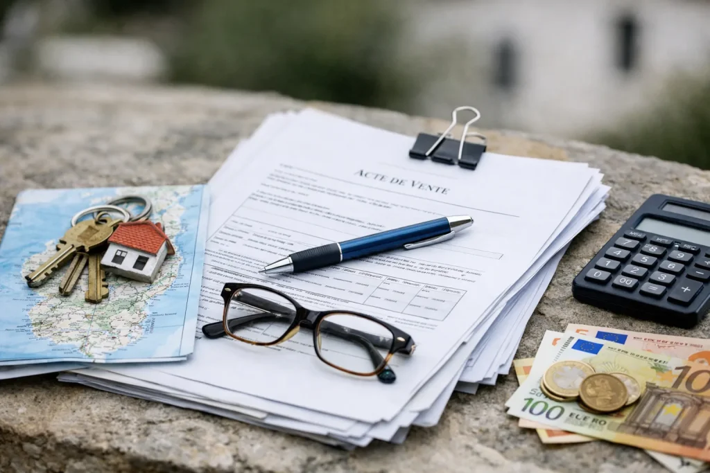 Maison de famille en Corse : indivision, entretien, location